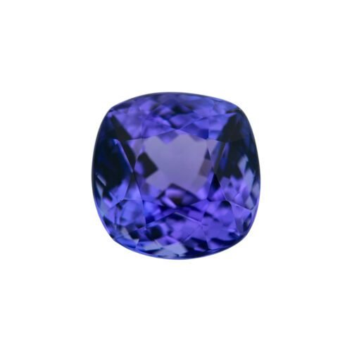 Tanzanite - Cushion - 10 mm - 5.40 ct