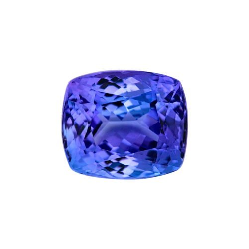 Tanzanite - Cushion - 12.2 x 10.6 mm - 8.47 ct