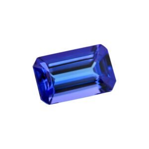 Tanzanite – Emerald Cut – 12 x 7.4 mm – 3.82 ct
