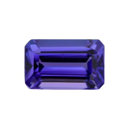 Tanzanite - Emerald Cut - 11.2 x 7.1 mm - 4.24 ct
