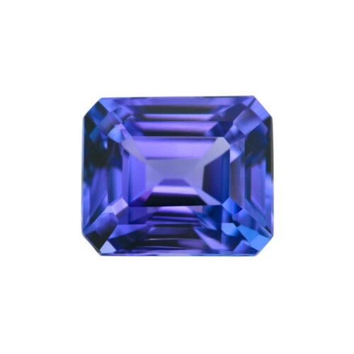 Tanzanite - Emerald Cut - 11.3 x 9.4 mm - 6.60 ct