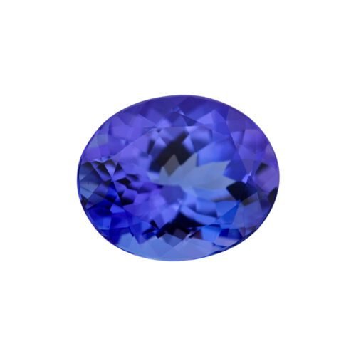 Tanzanite - Oval - 11 x 8.9 mm - 3.56 ct