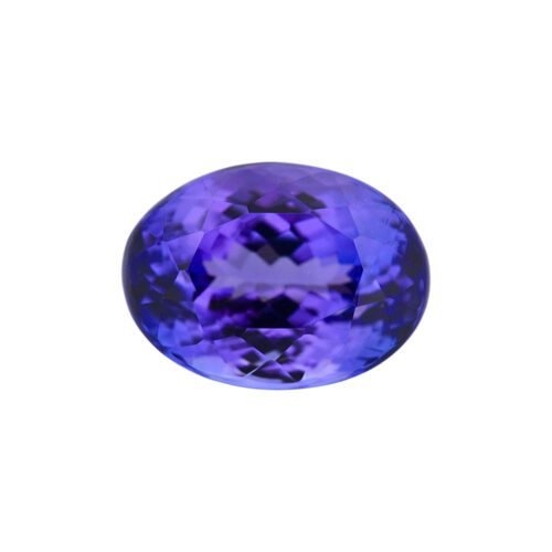 Tanzanite - Oval - 11.6 x 8.6 mm - 5.21 ct
