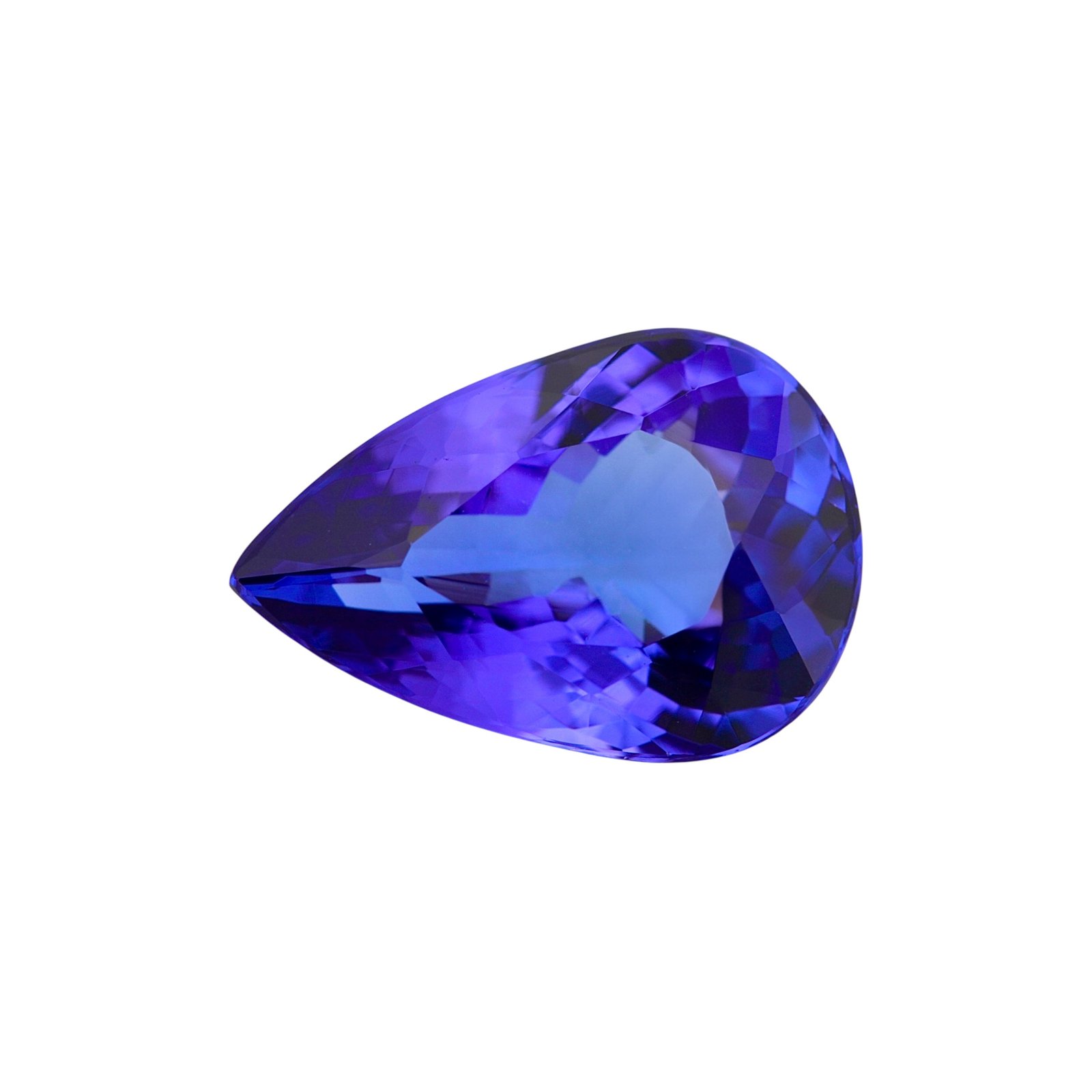 Tanzanite - Pear Shape - 14.3 x 9.9 mm - 5.38 ct
