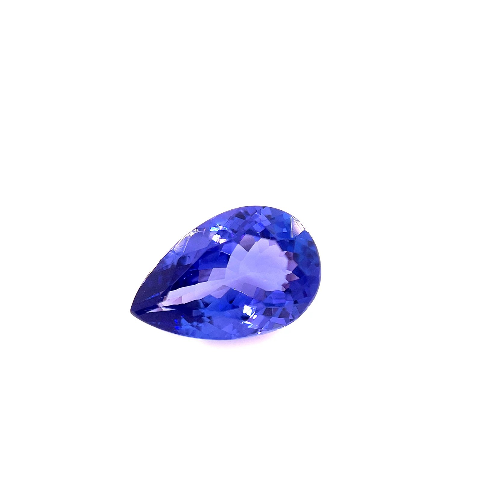 Tanzanite - Pear Shape - 13.3 x 8.7 mm - 4.34 ct