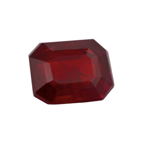 Ruby Unheated Pigeon Blood Red - Emerald Cut - 7.23 x 5.65 mm - 1.76 ct