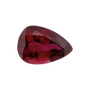 Unheated Ruby – Pear Shape – 8.5 x 5.9 mm – 1.52 ct