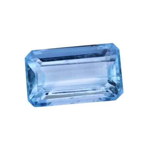 Aquamarine - Emerald Cut - 13 x 7.9 mm - 4.84 ct (SM)