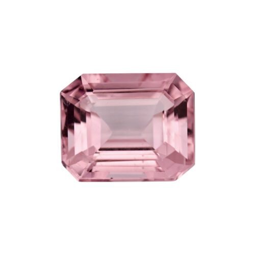 Pink Morganite - Emerald Cut - 12.1 x 10 mm - 6.07 ct