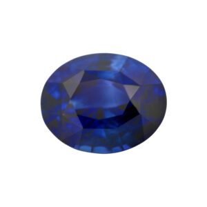 Royal Blue Sapphire – Oval – 9.7 x 7.8 mm – 3.21 ct