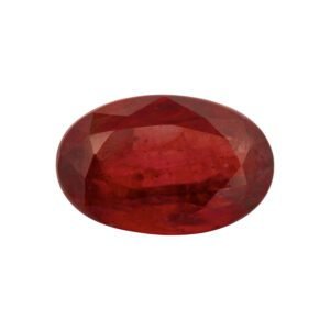 Ruby – Oval – 10.5 x 6.8 mm – 3.31 ct