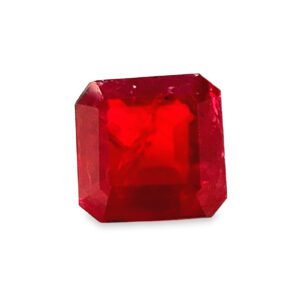 Ruby Pigeon Blood Red – Emerald Cut – 6.36 x 6.33 mm – 1.72 ct (NH)