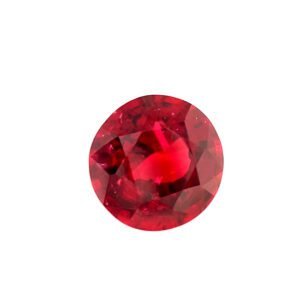 Ruby Pigeon Blood Red – Round – 6.20 mm – 1.06 ct (NH)