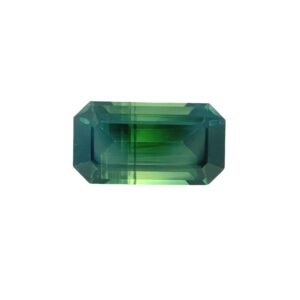 Parti Sapphire – Emerald Cut 9.2 x 5 mm – 1.88 ct