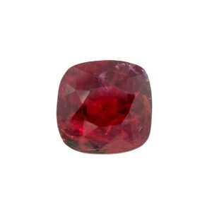 Unheated Ruby Pigeon Blue Red – Cushion 6.69 x 6.56 mm – 2.04 ct