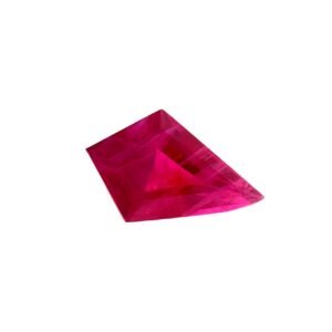 Burmese Ruby Vivid Pinkish Red – Kite 7.27 x 4.47 mm – 0.57 ct